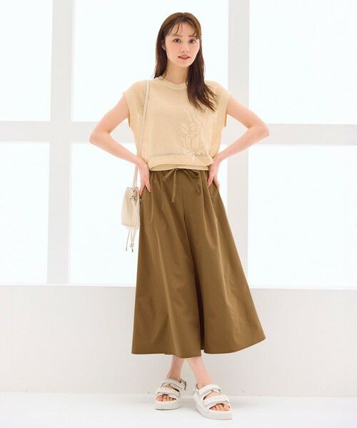 Feroux / フェルゥ ニット・セーター | 【洗える】透かし編みニットトップス | 詳細1