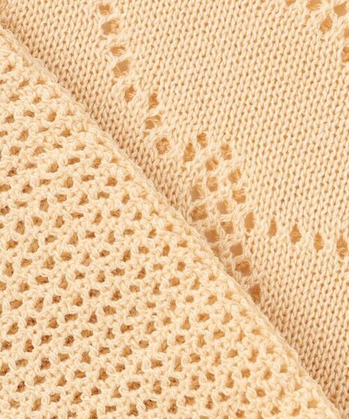 Feroux / フェルゥ ニット・セーター | 【洗える】透かし編みニットトップス | 詳細9