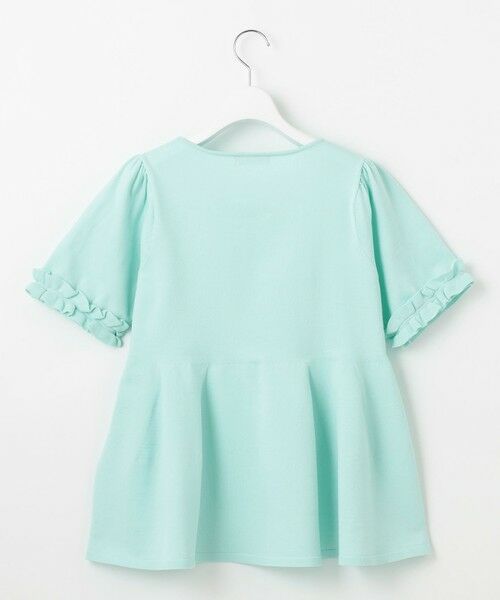 Feroux / フェルゥ ニット・セーター | 【洗える】フリルデザインペプラムニットトップス | 詳細7