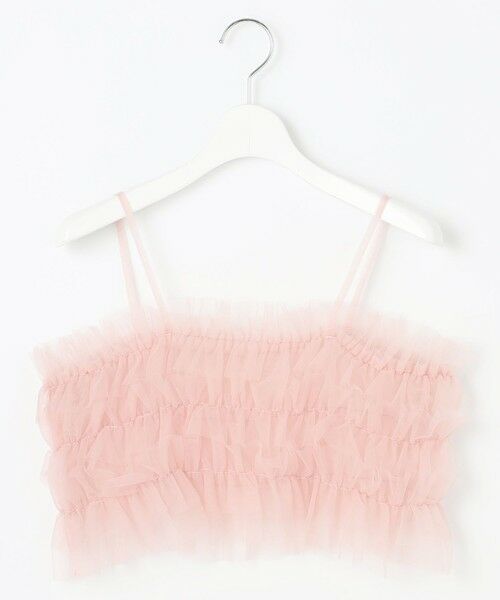 Feroux / フェルゥ ロング・マキシ丈ワンピース | 【洗える】チュールキャミレイヤード カットソー ワンピース | 詳細14