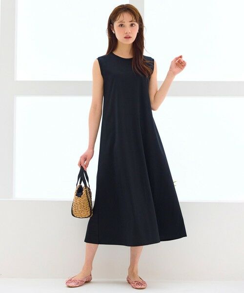 Feroux / フェルゥ ロング・マキシ丈ワンピース | 【洗える】チュールキャミレイヤード カットソー ワンピース | 詳細2