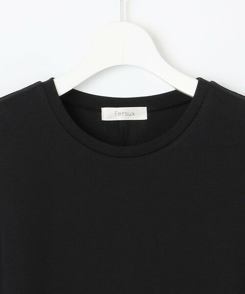 Feroux / フェルゥ ロング・マキシ丈ワンピース | 【洗える】チュールキャミレイヤード カットソー ワンピース | 詳細5