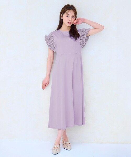 Feroux / フェルゥ ロング・マキシ丈ワンピース | 【洗える】ドレスシルエット カットソー ワンピース | 詳細4