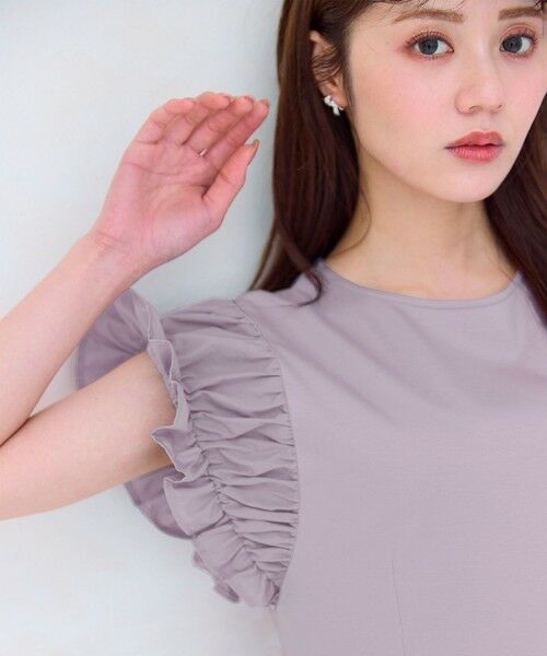 Feroux / フェルゥ ロング・マキシ丈ワンピース | 【洗える】ドレスシルエット カットソー ワンピース | 詳細5