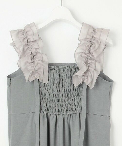 Feroux / フェルゥ サロペット・オールインワン | 【洗える】フリルショルダー サロペット | 詳細7
