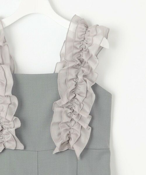 Feroux / フェルゥ サロペット・オールインワン | 【洗える】フリルショルダー サロペット | 詳細4