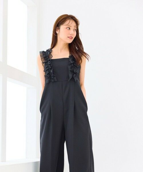 Feroux / フェルゥ サロペット・オールインワン | 【洗える】フリルショルダー サロペット | 詳細13