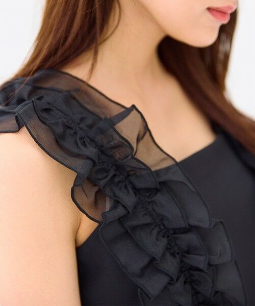 Feroux / フェルゥ サロペット・オールインワン | 【洗える】フリルショルダー サロペット | 詳細14