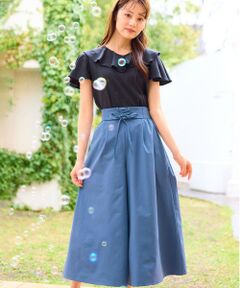 Feroux / フェルゥ その他パンツ | 【洗える・撥水】レースアップガウチョ