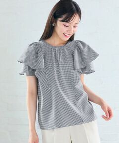 Feroux / フェルゥ シャツ・ブラウス | 【洗える】袖フリルブラウス