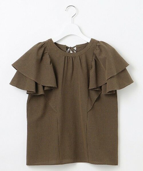 Feroux / フェルゥ シャツ・ブラウス | 【洗える】袖フリルブラウス | 詳細14