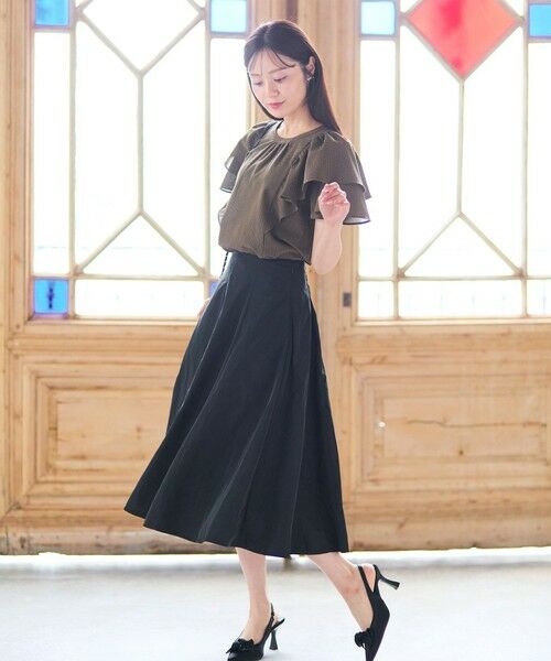 Feroux / フェルゥ シャツ・ブラウス | 【洗える】袖フリルブラウス | 詳細10