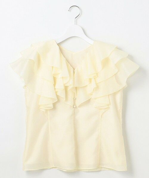 Feroux / フェルゥ シャツ・ブラウス | 【洗える】エアリーフリル ブラウス | 詳細3
