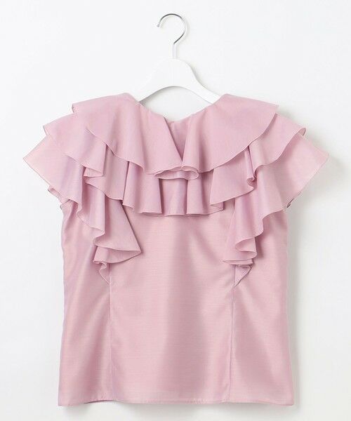 Feroux / フェルゥ シャツ・ブラウス | 【洗える】エアリーフリル ブラウス | 詳細9