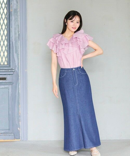 Feroux / フェルゥ シャツ・ブラウス | 【洗える】エアリーフリル ブラウス | 詳細5