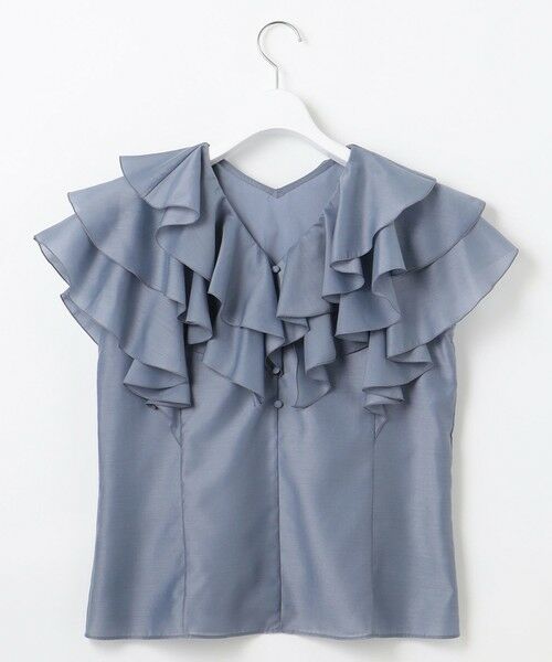 Feroux / フェルゥ シャツ・ブラウス | 【洗える】エアリーフリル ブラウス | 詳細10