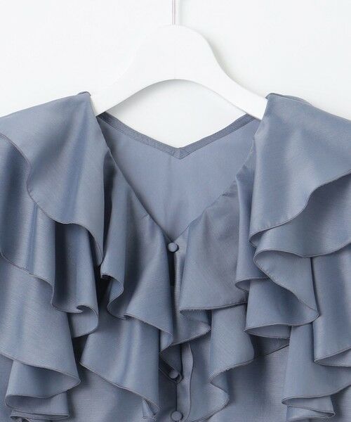 Feroux / フェルゥ シャツ・ブラウス | 【洗える】エアリーフリル ブラウス | 詳細11