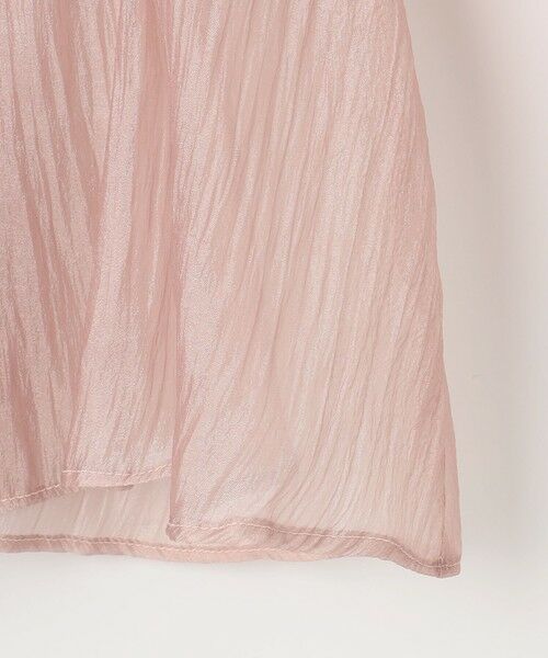 Feroux / フェルゥ シャツ・ブラウス | 【洗える】シャーリング シアーシャツ | 詳細4