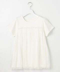 Feroux / フェルゥ カットソー | 【汗ジミが目立たない・洗える】バルーンチュール Tシャツ