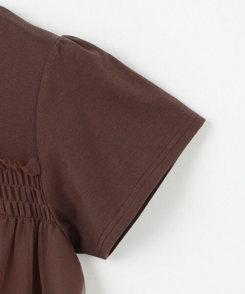 Feroux / フェルゥ カットソー | 【汗ジミが目立たない・洗える】バルーンチュール Tシャツ | 詳細5