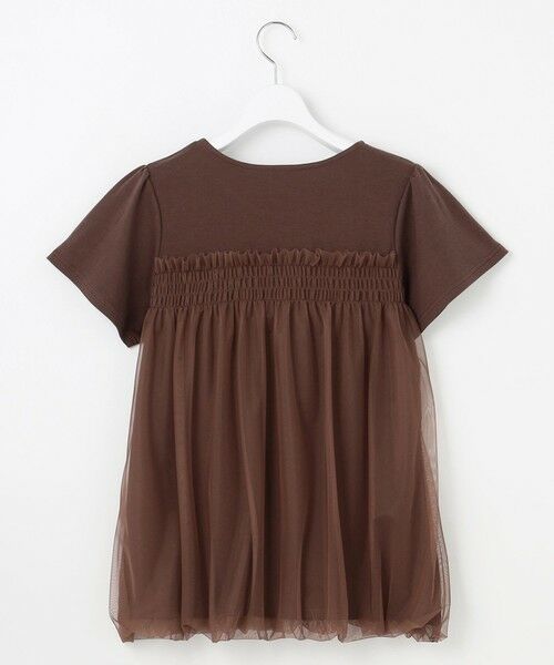 Feroux / フェルゥ カットソー | 【汗ジミが目立たない・洗える】バルーンチュール Tシャツ | 詳細7