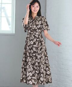 新品*Ferouxフェルゥ　ファンシーレディツイードワンピース　紫×ネイビー　2 Feroux / フェルゥ （レディース） ワンピース | ファッション