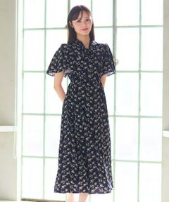 新品*Ferouxフェルゥ　ファンシーレディツイードワンピース　紫×ネイビー　2 Feroux / フェルゥ （レディース） ワンピース | ファッション