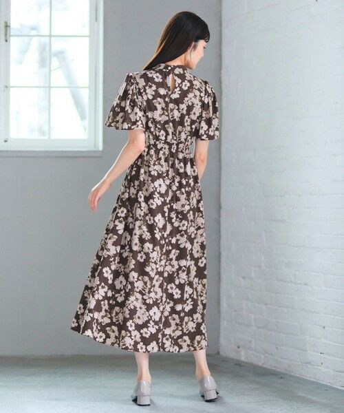 Feroux / フェルゥ ロング・マキシ丈ワンピース | 【洗える】フラワープリント クラシカル ワンピース | 詳細2