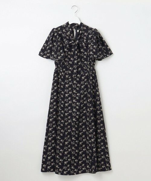 Feroux / フェルゥ ロング・マキシ丈ワンピース | 【洗える】フラワープリント クラシカル ワンピース | 詳細14
