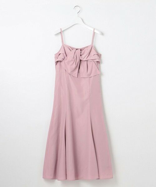 Feroux / フェルゥ ロング・マキシ丈ワンピース | 【洗える】リボン キャミドレス | 詳細2