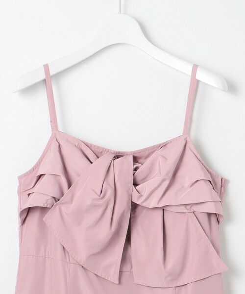 Feroux / フェルゥ ロング・マキシ丈ワンピース | 【洗える】リボン キャミドレス | 詳細3