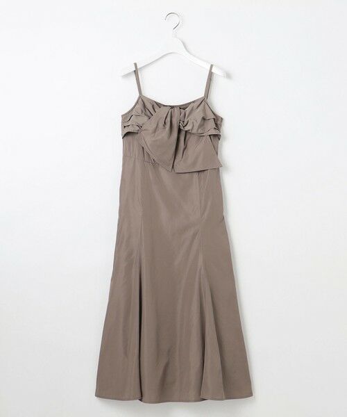 Feroux / フェルゥ ロング・マキシ丈ワンピース | 【洗える】リボン キャミドレス | 詳細10