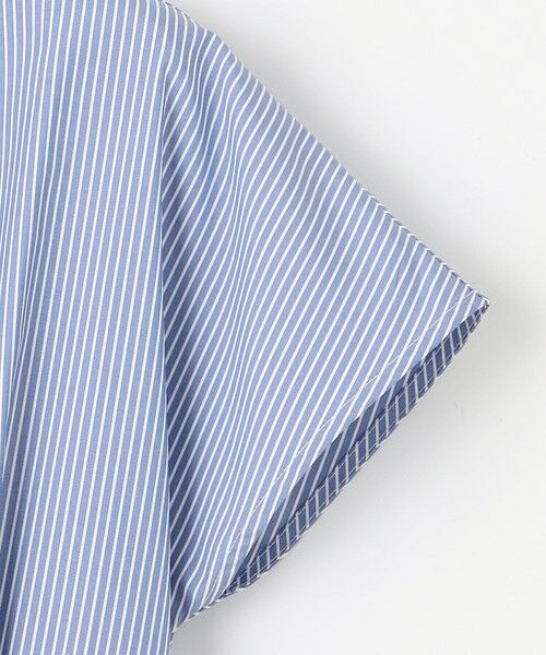 Feroux / フェルゥ ロング・マキシ丈ワンピース | 【洗える】パールボタンストライプ シャツワンピース | 詳細6