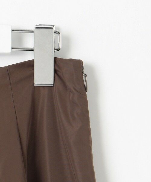 Feroux / フェルゥ ミニ・ひざ丈スカート | 【洗える】タフタフレア スカート | 詳細7