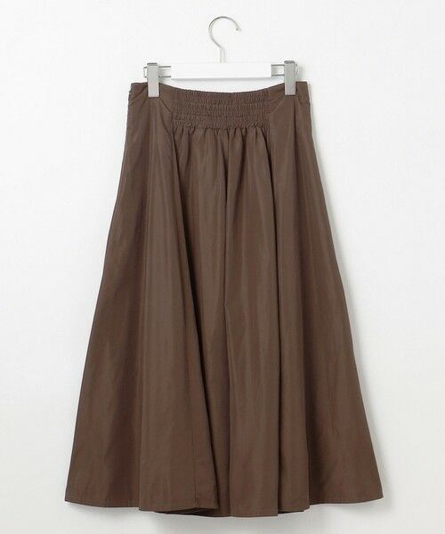 Feroux / フェルゥ ミニ・ひざ丈スカート | 【洗える】タフタフレア スカート | 詳細10