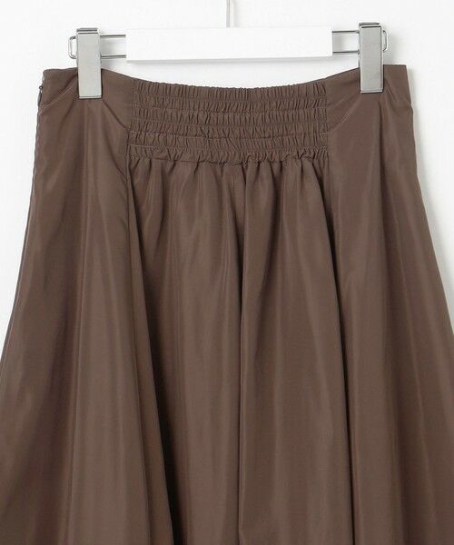 Feroux / フェルゥ ミニ・ひざ丈スカート | 【洗える】タフタフレア スカート | 詳細11