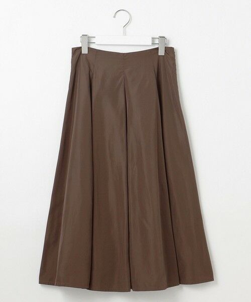 Feroux / フェルゥ ミニ・ひざ丈スカート | 【洗える】タフタフレア スカート | 詳細5