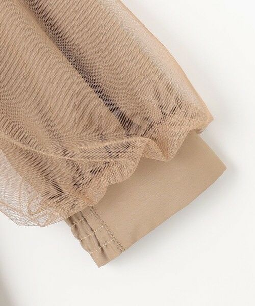 Feroux / フェルゥ シャツ・ブラウス | 袖チュールリボンスキッパー ブラウス | 詳細4