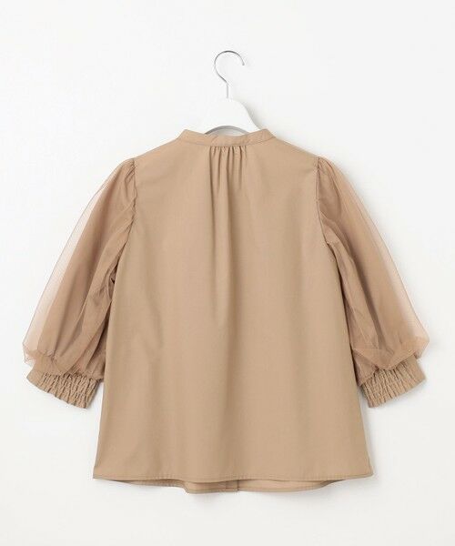 Feroux / フェルゥ シャツ・ブラウス | 袖チュールリボンスキッパー ブラウス | 詳細7
