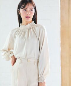 Feroux / フェルゥ シャツ・ブラウス | 【WEB一部店舗限定】スタンドネック ブラウス