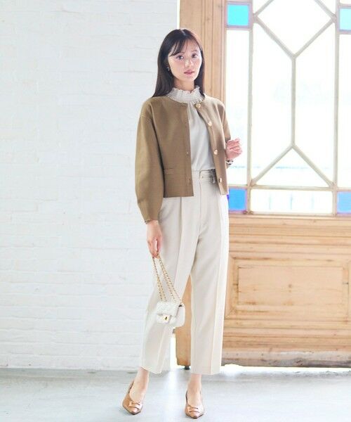 Feroux / フェルゥ シャツ・ブラウス | 【WEB一部店舗限定】スタンドネック ブラウス | 詳細3