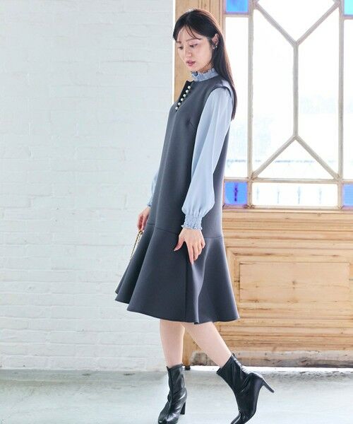 Feroux / フェルゥ シャツ・ブラウス | 【WEB一部店舗限定】スタンドネック ブラウス | 詳細11