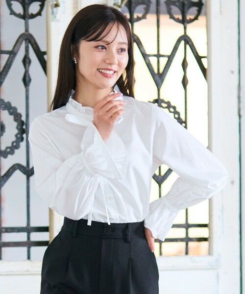 Feroux / フェルゥ シャツ・ブラウス | リボンディテール ブラウス | 詳細1