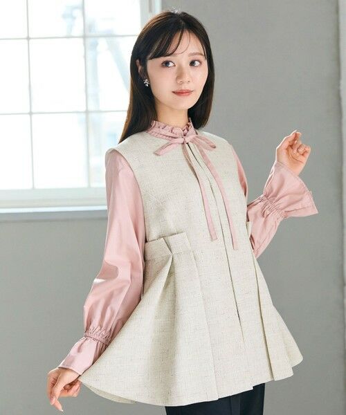 Feroux / フェルゥ ベスト | ペプラム タックジレ | 詳細7