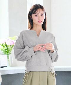 Feroux / フェルゥ スウェット | キーネック ダンボール トップス