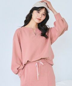 Feroux / フェルゥ スウェット | キーネック ダンボール トップス