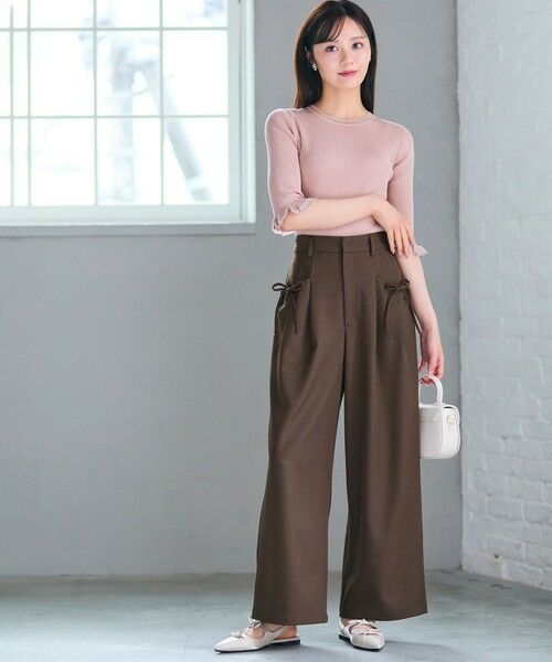 Feroux / フェルゥ ニット・セーター | シアートリム リブニット | 詳細5