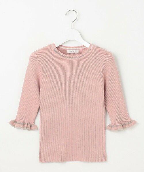 Feroux / フェルゥ ニット・セーター | シアートリム リブニット | 詳細6