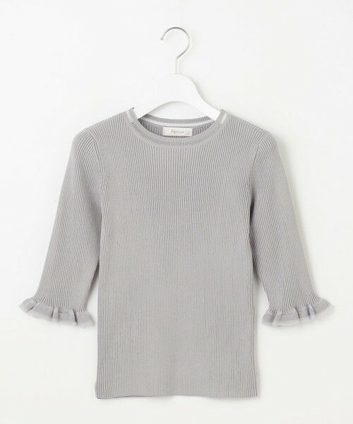 Feroux / フェルゥ ニット・セーター | シアートリム リブニット | 詳細13