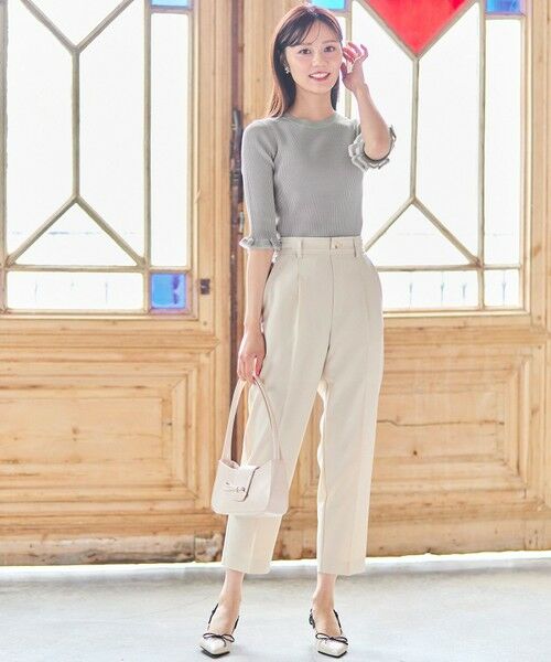 Feroux / フェルゥ ニット・セーター | シアートリム リブニット | 詳細12